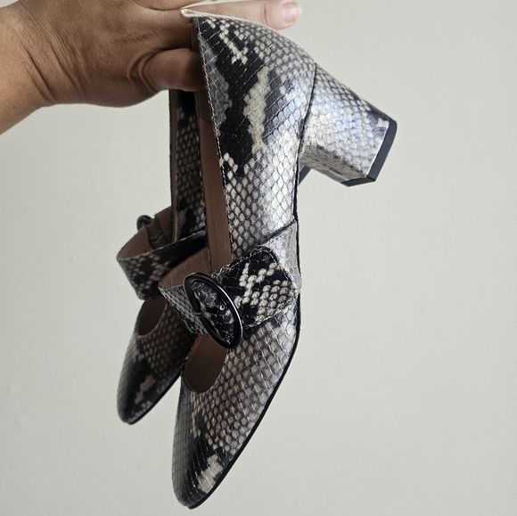 SJP tartt Snake Print Mary Janes - Picture 3 of 6